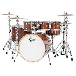 Gretsch Drums Catalina Maple 6-Piece Shell P... Gretsch Drums Catalina Maple 6-Piece Shell Pack With Free 8" Tom Walnut Glaze