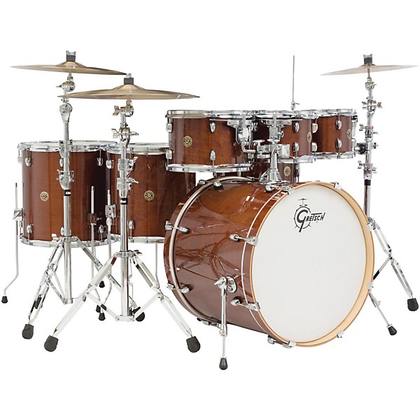 Gretsch Drums Catalina Maple 6-Piece Shell Pack With Free 8" Tom Walnut Glaze