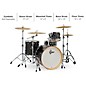 Gretsch Drums Catalina Maple 4-Piece Shell Pack with 22" Bass Drum Black Stardust