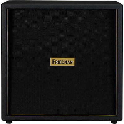 Friedman 4X12 Guitar Cabinet With Celestion Vintage 30S & Greenbacks Black for sale