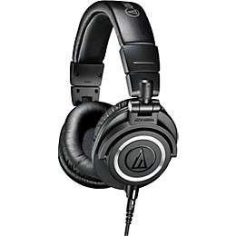 Audio-Technica ATH-M50x Closed-Back Studio Monitor Headphones - Black