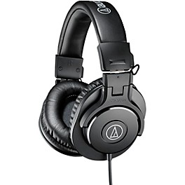 Audio-Technica ATH-M30x Closed-Back Professional Studio Monitor Headphones Black