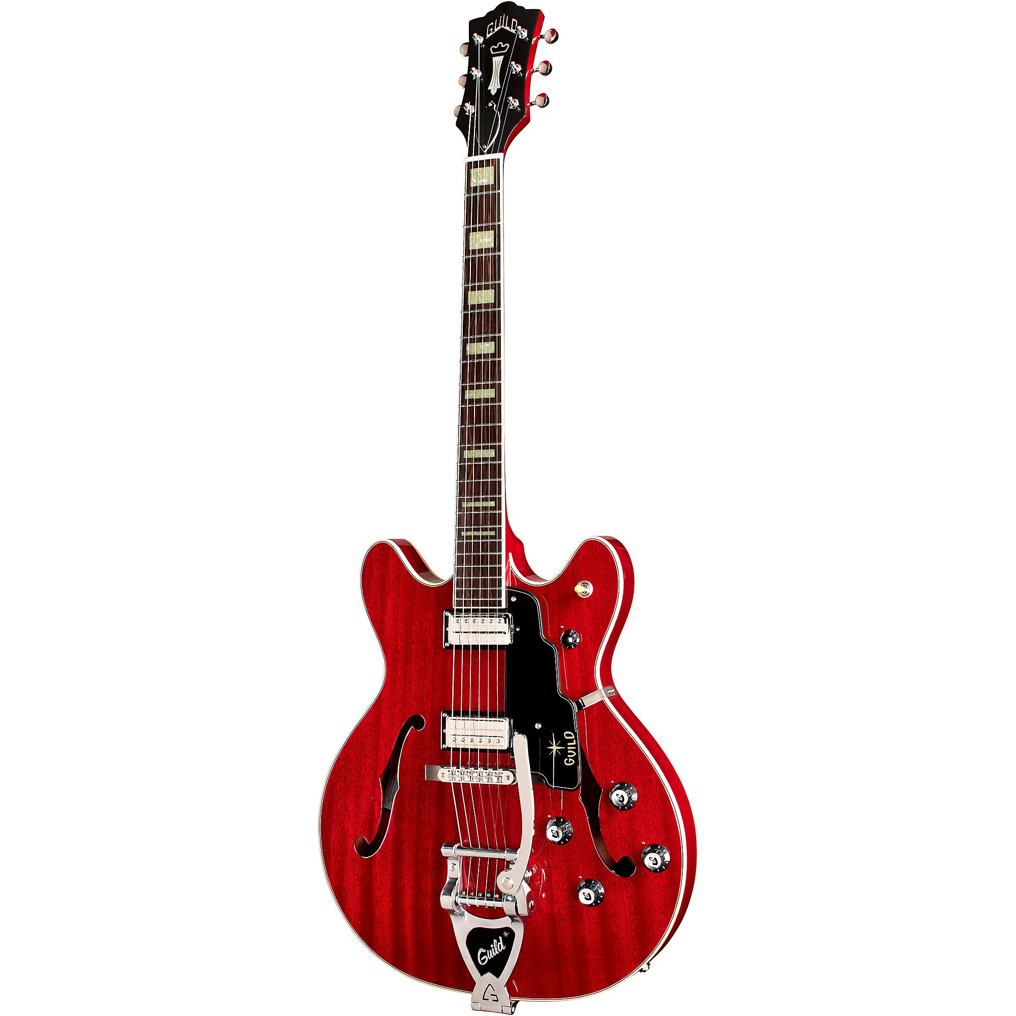 Guild Starfire V Semi-Hollow Electric Guitar With Guild Vibrato