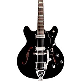 Guild Starfire V Semi-Hollow Electric Guitar With Guild Vibrato Tailpiece Black