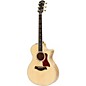 Taylor 600 Series 2014 612ce Grand Concert Acoustic-Electric Guitar Natural thumbnail