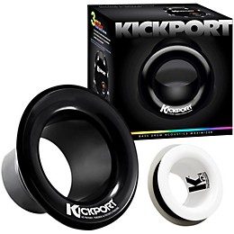Kickport Bass Drum Sound Enhancer with Free Batter Side Insert for Bass Drum