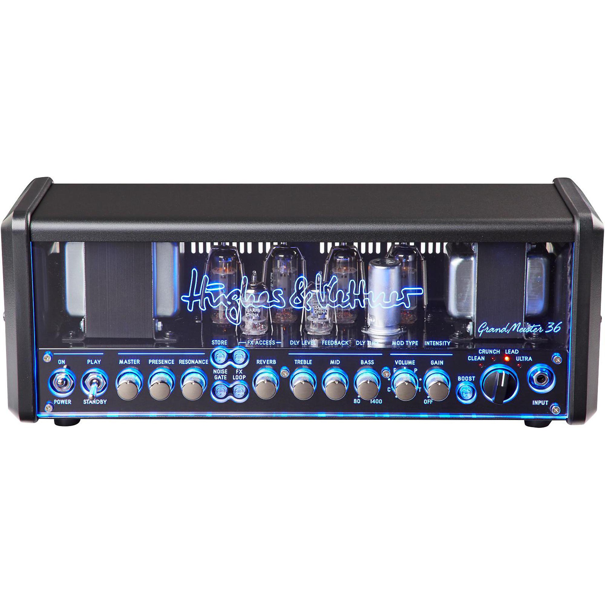 Open Box Hughes & Kettner Grandmeister 36W Tube Guitar Head Level