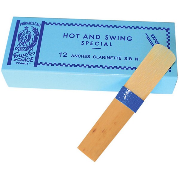 Rigotti Hot and Swing Reeds for Bb Clarinet Strength 1 Box of 12