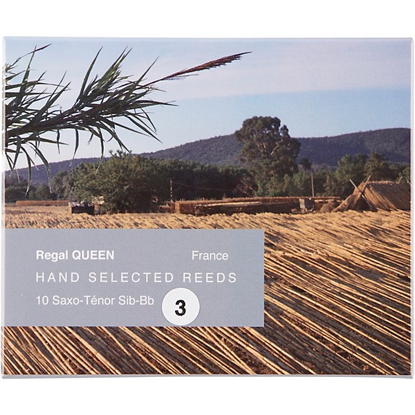 Rigotti Queen Reeds for Tenor Saxophone Strength 5 Box of 10