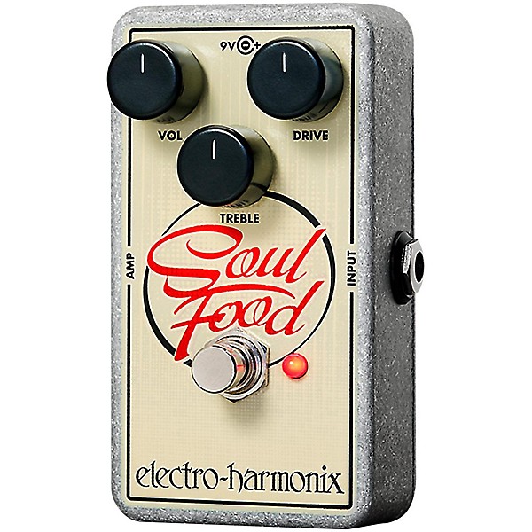 Electro-Harmonix Soul Food Overdrive Guitar Effects Pedal | Guitar 