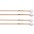 Malletech Concerto Marimba Mallets Set of 4 (2 Matched... Malletech Concerto Marimba Mallets Set of 4 (2 Matched Pairs) White