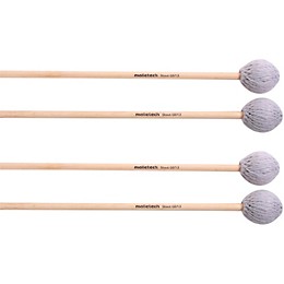 Malletech Concerto Marimba Mallets Set of 4 (2 Matched Pairs) Yellow