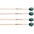 Malletech Concerto Marimba Mallets Set of 4 (2 Matched... Malletech Concerto Marimba Mallets Set of 4 (2 Matched Pairs) Green