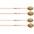 Malletech Concerto Marimba Mallets Set of 4 (2 Matched... Malletech Concerto Marimba Mallets Set of 4 (2 Matched Pairs) Khaki