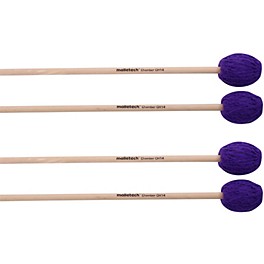 Malletech Chamber Marimba Mallets Set of 4 (2 Mat... Malletech Chamber Marimba Mallets Set of 4 (2 Matched Pairs) Medium Hard