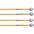 Malletech Jazz-Classics Vibraphone Mallets Set of... Malletech Jazz-Classics Vibraphone Mallets Set of 4 (2 Matched Pairs) 12