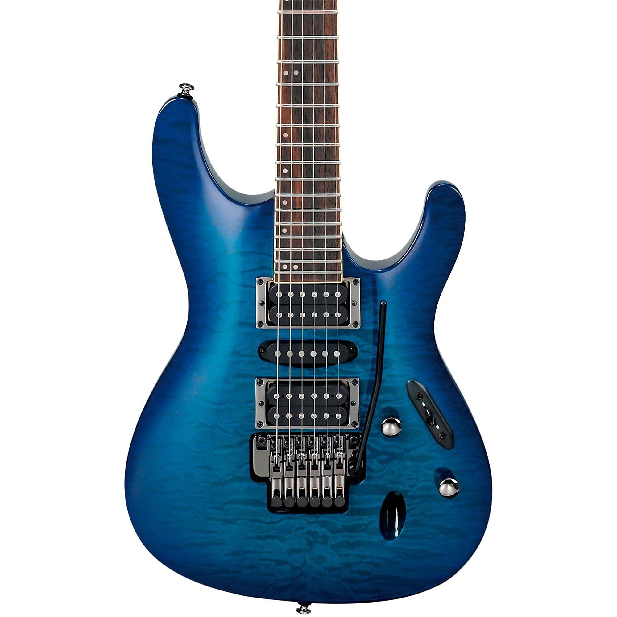 Ibanez S Series S670QM Electric Guitar Sapphire Blue | Guitar Center