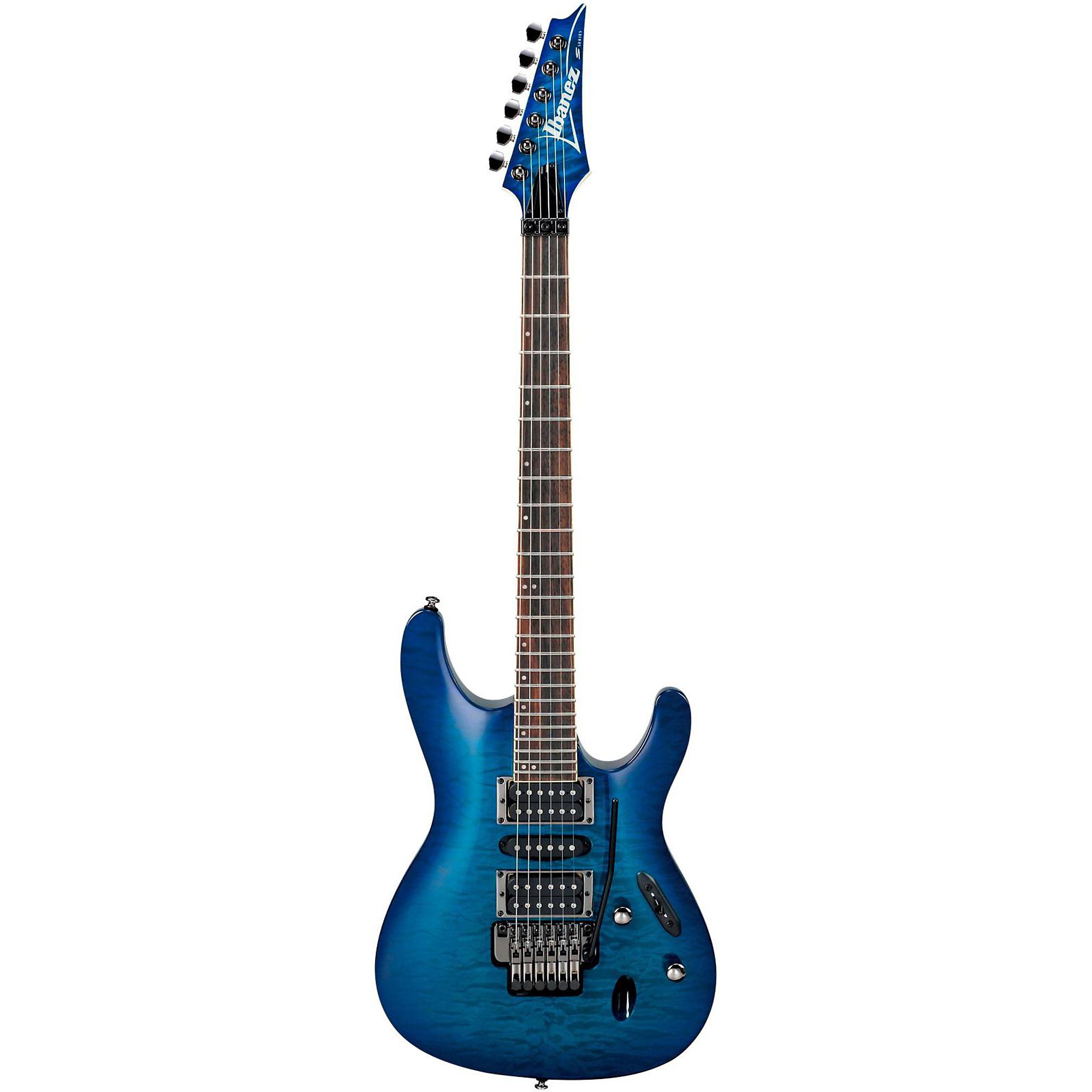 Ibanez S Series S670QM Electric Guitar Sapphire Blue