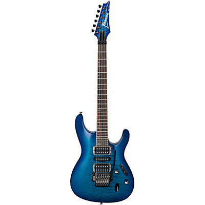 Ibanez S Series S670qm Electric Guitar Sapphire Blue for sale