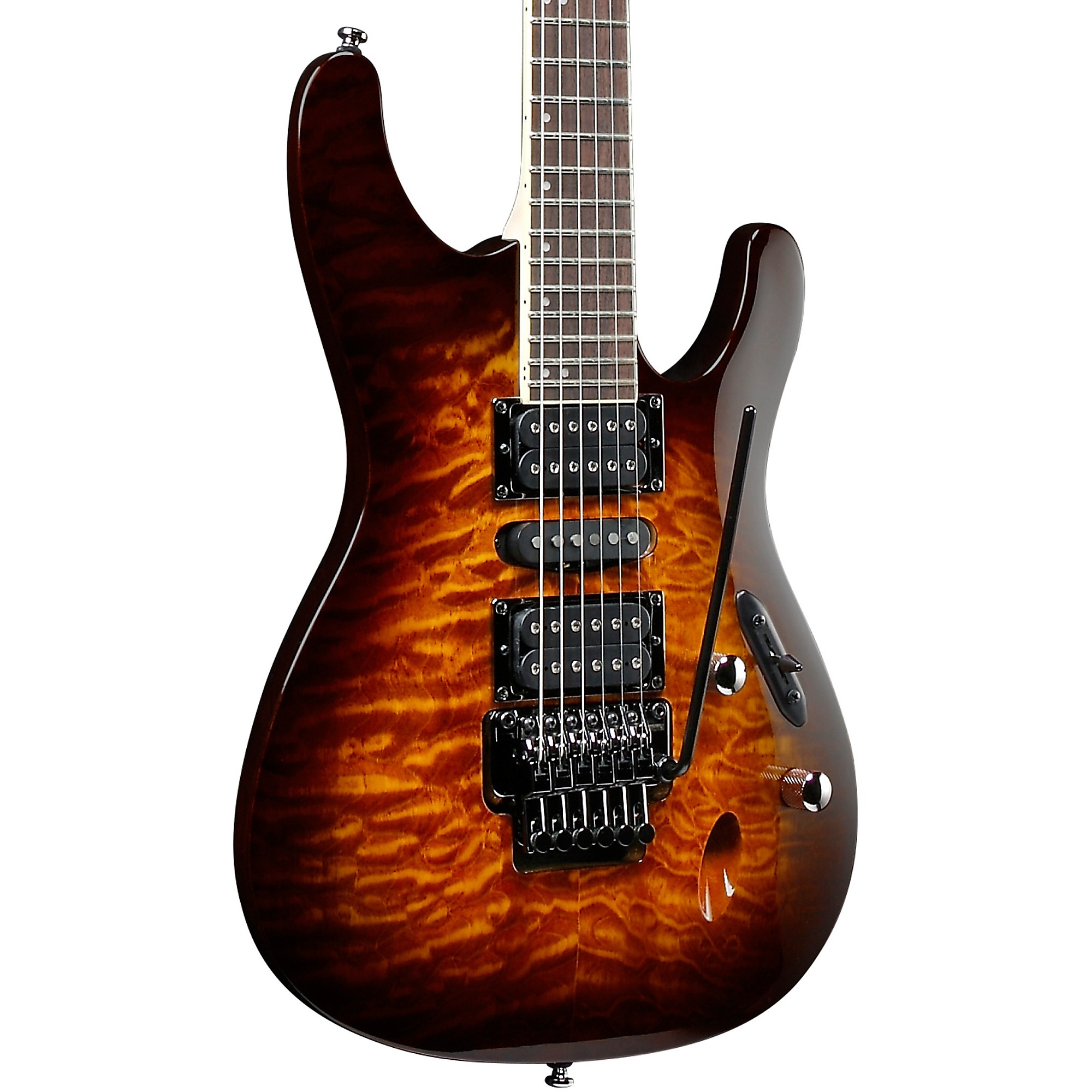 Ibanez S Series S670QM Electric Guitar Dragon Eye Burst | Guitar 