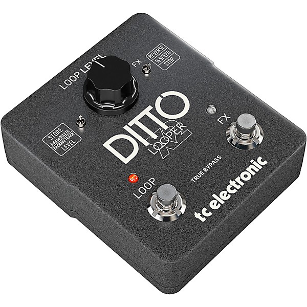 Open Box TC Electronic Ditto X2 Looper Effects Pedal Level 2 Regular 190839665492