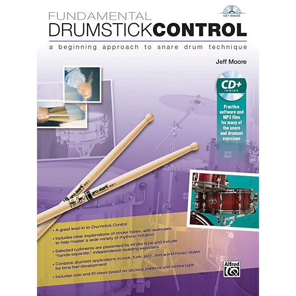 Alfred Fundamental Drumstick Control Book & CD