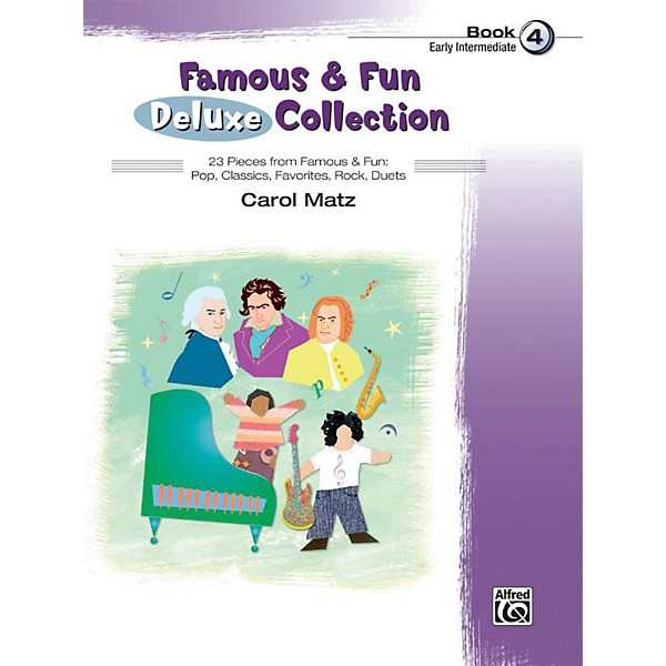 Alfred Famous & Fun Deluxe Collection Early Intermediate Book 4