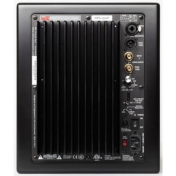 M&K Sound MPS-2510P Powered Monitor Right | Guitar Center