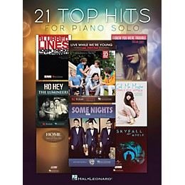 Hal Leonard 21 Top Hits For Piano Solo