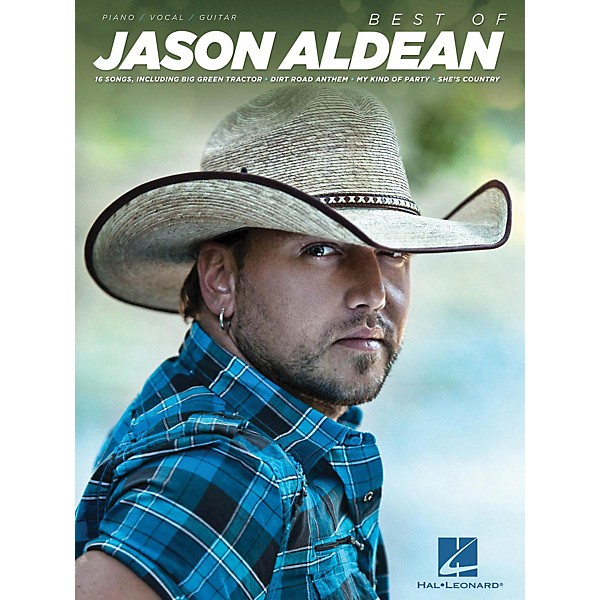 Hal Leonard Best Of Jason Aldean Piano/Vocal/Guitar (PVG)