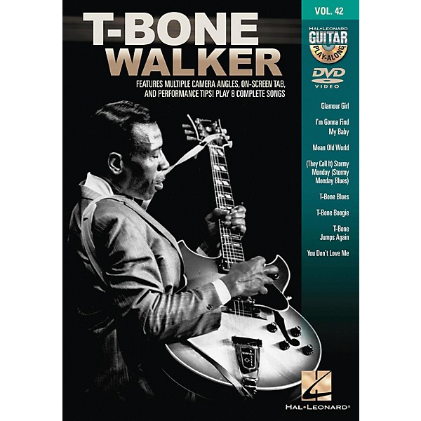 Hal Leonard T-Bone Walker - Guitar Play-Along DVD Volume 42