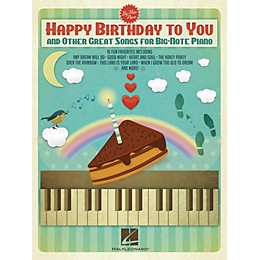 Hal Leonard Happy Birthday To You And Other Great Songs For Big-Note Piano