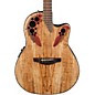 Ovation Celebrity Elite Plus Acoustic-Electric Guitar Spalted Maple Natural thumbnail