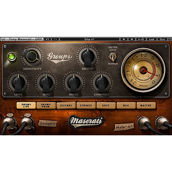 Waves Tony Maserati Signature Series Native/SG Software Download