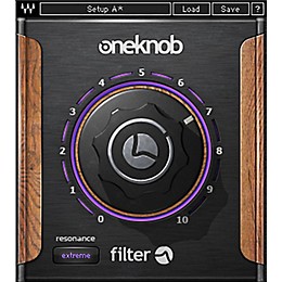 Waves OneKnob Filter Native/SG Software Download