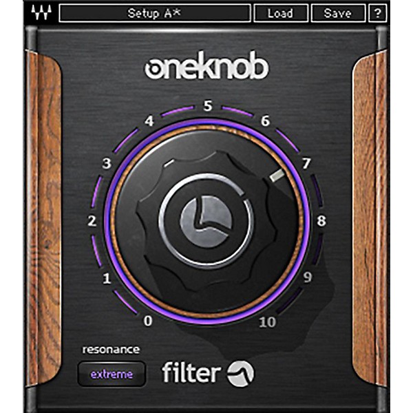 Waves OneKnob Filter Native/SG Software Download