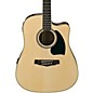 Open Box Ibanez PF15ECENT Performance Dreadnought Acoustic-Electric Guitar Level 2 Natural 888365998060 thumbnail