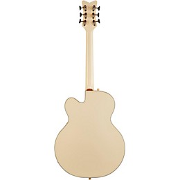 Open Box Gretsch Guitars G6136T-LTV White Falcon Lacquer Finish TV Jones Pickups Level 1 White