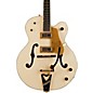 Open Box Gretsch Guitars G6136T-LTV White Falcon Lacquer Finish TV Jones Pickups Level 1 White