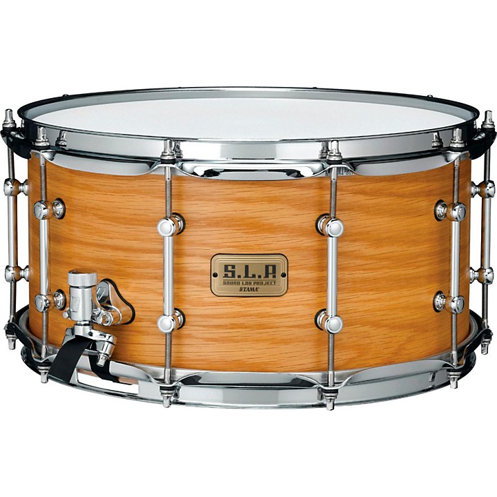 TAMA S.L.P. Backbeat Bubinga Birch Snare Matte Tan Oak 14x7