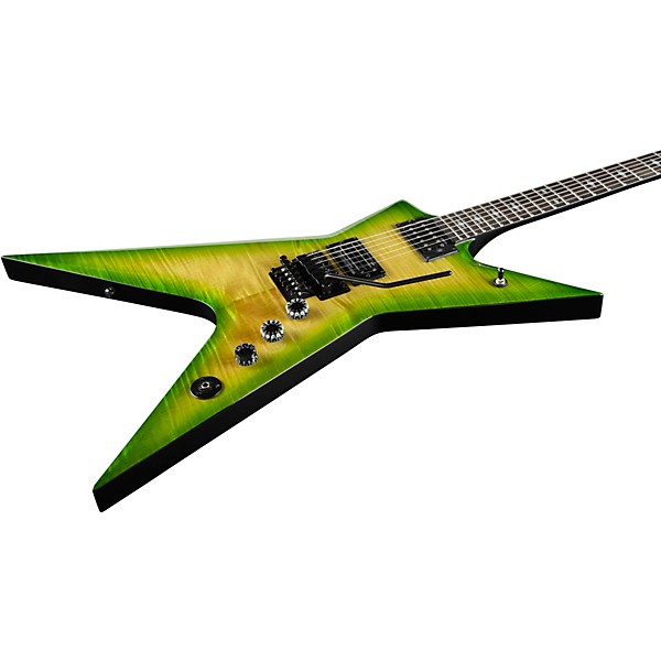 DEAN　DIMEギター Dean USA Dime Stealth Floyd Flame Top Trans Red w/Case