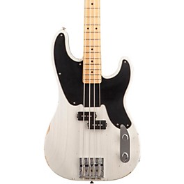 Fender Mike Dirnt Road Worn Precision Bass White Blonde Maple Fingerboard