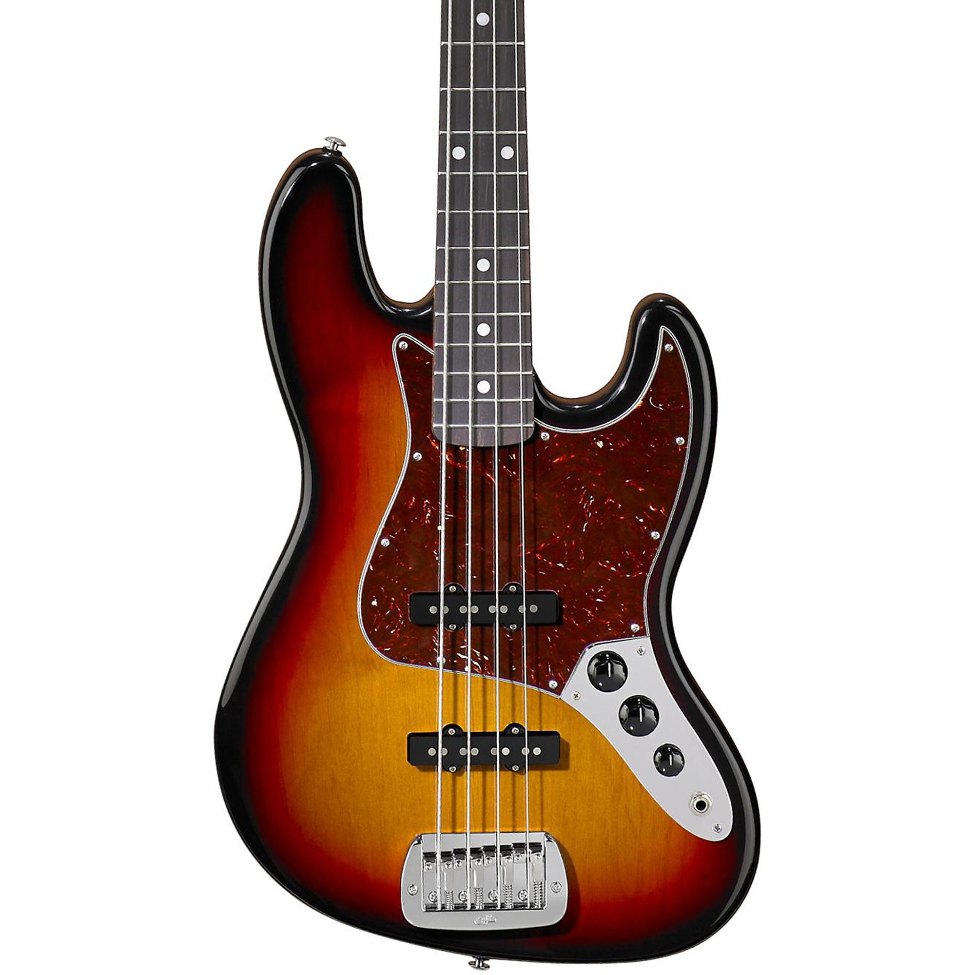 そ*ら様 CoolZ ZJB-10R 3-Tone Sunburst Jazz Fender Standard Jazz Bass Guitar 3-Color Sunburst | Guitar