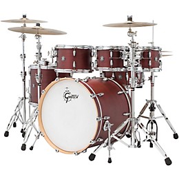 Open Box Gretsch Drums Marquee 4-Piece Shell Pack with FREE 8 " Tom Level 1 Satin Dark Cherry 22" Bass Drum