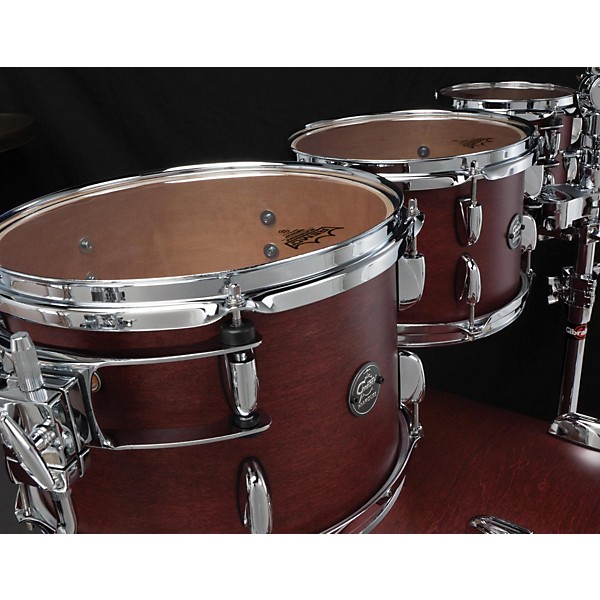 Open Box Gretsch Drums Marquee 4-Piece Shell Pack with FREE 8 " Tom Level 1 Satin Dark Cherry 22" Bass Drum