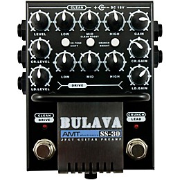 Open Box AMT Electronics SS-30 BULAVA 3-Channel Guitar Preamp Level 1