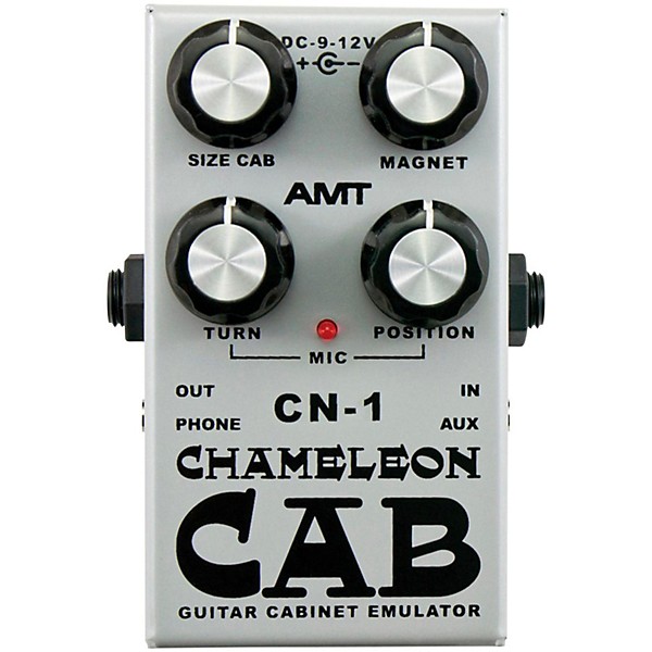 Open Box AMT Electronics Chameleon Cab Speaker Cabinet Simulator Pedal Level 1