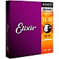 Elixir 80/20 Bronze Acoustic Guitar Strings with NANOWEB Coating, HD Light (.013-.053) thumbnail
