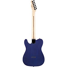 Fender Custom Shop Custom Deluxe Telecaster Electric Guitar with Maple Fingerboard Transparent Cobalt Blue Maple