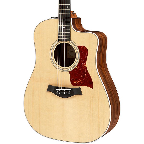 Taylor 210ce-DLX Dreadnought Acoustic-Electric Guitar Natural